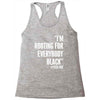 rooting for everybody t shirt. Racerback Tank