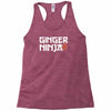 ginger ninja Racerback Tank