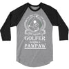 Golfer Pawpaw 3/4 Sleeve Shirt