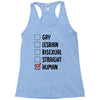 Lgbt Checklist Racerback Tank