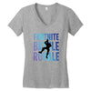 Fortnite Battle Royale Women's V-Neck T-Shirt