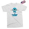 monster eye blue Exclusive T-shirt