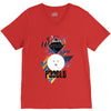 who loves poodle V-Neck Tee