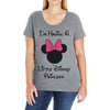 I'm Having a Little Disney Princess Ladies Curvy T-Shirt