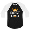 The Best Dad 3/4 Sleeve Shirt