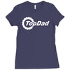top dad Ladies Fitted T-Shirt