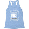 vintage made in 1963 perfectly aged a living legend Racerback Tank