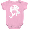 typographic Baby Onesie