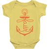 anchored faith Baby Bodysuit