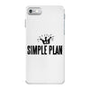 simple plan iPhone 7 Case