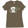 panda Ladies Fitted T-Shirt