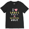 shoes bags natural hair V-Neck Tee