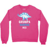 grumpa saurus rex Crewneck Sweatshirt