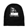 man tasking Baby Beanies