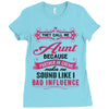 They Call Me Aunt Partner in Crime Ladies Fitted T-Shirt