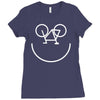 bike siley Ladies Fitted T-Shirt