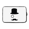 moustache gentleman Laptop sleeve