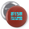 many lives Pin-back button