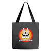 too hip to hop   bunny easter Tote Bags