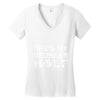 she's my drunker helf Women's V-Neck T-Shirt