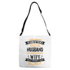 Super Cool Husband Of A Freaking Awesome Wife Adjustable Strap Totes