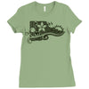 plumeria paradise Ladies Fitted T-Shirt