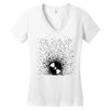 dj Women's V-Neck T-Shirt