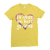 Tu Amor Me Hace Grande Ladies Fitted T-Shirt