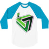 puzzled putter 3/4 Sleeve Shirt
