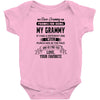 Dear Grammy, Love, Your Favorite Baby Onesie