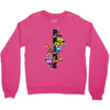 Pride Floral LGBT Colors Crewneck Sweatshirt