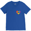 Rainbow Equality Heart V-Neck Tee