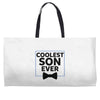 Coolest Son Ever Weekender Totes