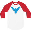 distressed nightwing 3/4 Sleeve Shirt