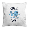 peanut butter and jelly   bff Throw Pillow