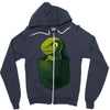 pocket raptor Zipper Hoodie