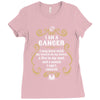 i am a cancer Ladies Fitted T-Shirt