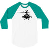 military attach helicopter gunship 3/4 Sleeve Shirt