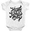 happy fathers day Baby Bodysuit