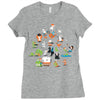 alpha battle Ladies Fitted T-Shirt