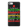 i'm not just a black girl iPhone 7 Case