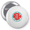 chevron circle Pin-back button