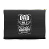 dad number one world's greatest Accessory Pouches