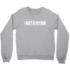 i want to cry now Crewneck Sweatshirt