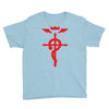 fma full metal alchemist cross inspired ladies Youth Tee