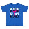 Reading Yoga Wine Balance Toddler T-shirt