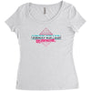 the 80s called Women's Triblend Scoop T-shirt