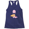 ice cream ghost Racerback Tank