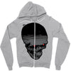 skull Zipper Hoodie