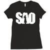 sao Ladies Fitted T-Shirt